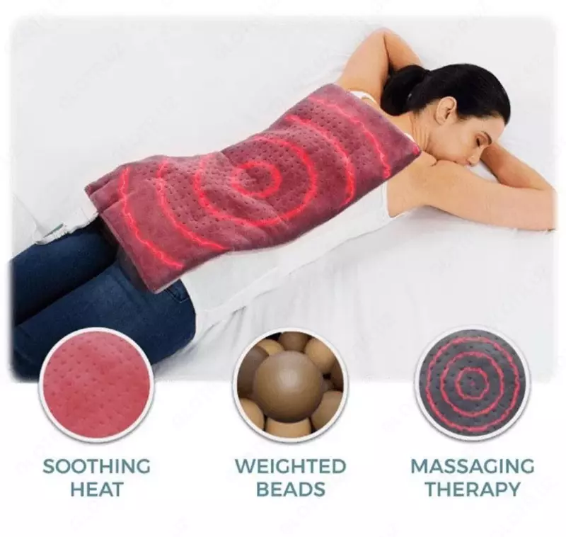   Утяжеленная массажная электрогрелка