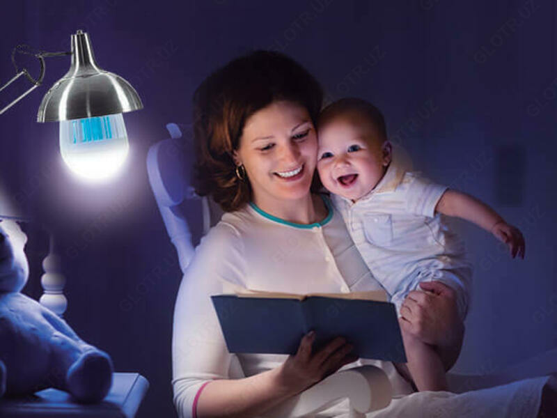 10 сум Лампа-ловушка от насекомых "Москит Киллер"