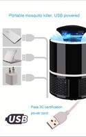Антимоскитная лампа ловушка "USB Mosquito Killer Lamp"