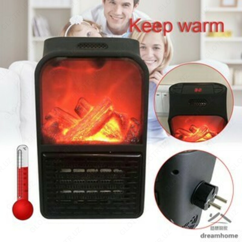 250 000 сум Мини 3D обогреватель "Flame Heater"