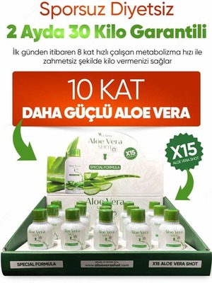 Напиток для похудения Aloe Vera Shot Только в розницу