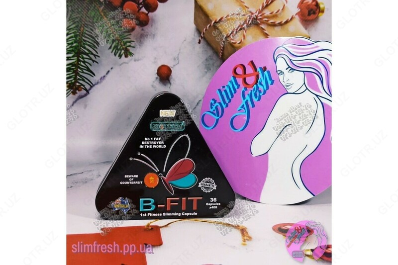  Zaiflashtiruvchi B-FIT kapsulalari - Shifoshop.Uz