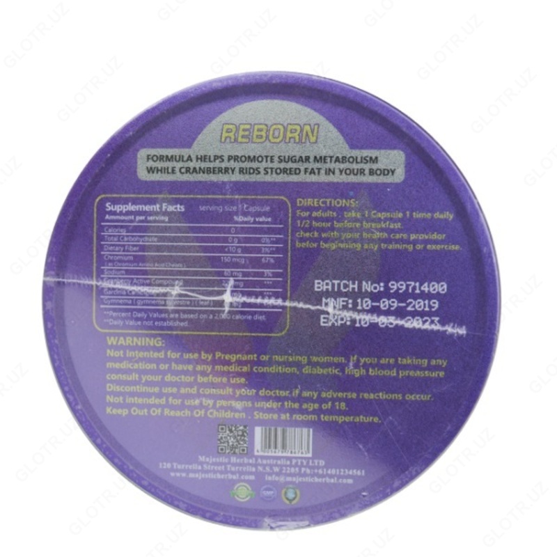  Капсулы для похудения Reborn Ultimate Super Weight Control - Shifoshop.Uz