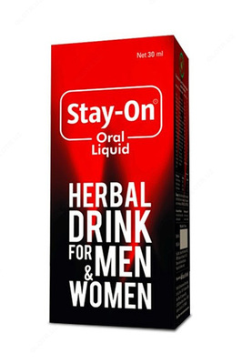 STAY ON ORAL LIQUID напиток для половой активности - 145 000 сум / шт.