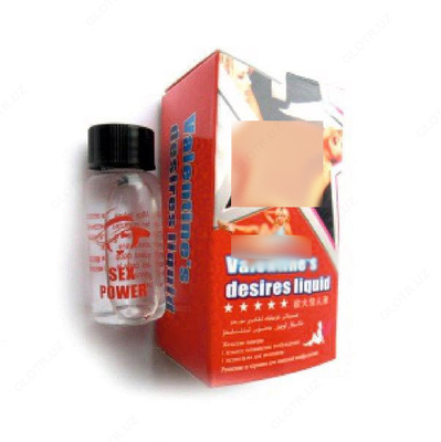Женский возбудитель Valentine'sa desires liquid - 134 000 сум / шт.