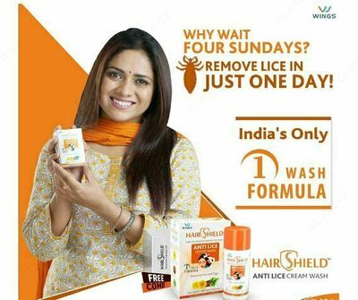 Антипедикулезный шампунь Anti Lice Hair Shield Shifoshop.Uz