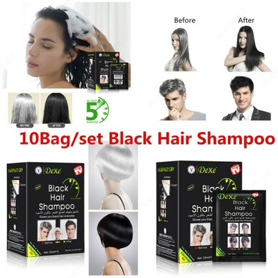 110 000 сум / шт. Шампунь оттеночный черный "Dexe Black Hair Shampoo"