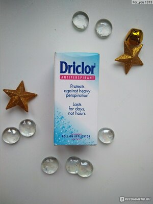 Driklor antiperspirant antiperspirant - Shifoshop.Uz