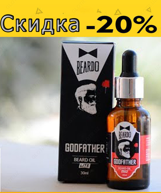 Soqol moyi Beard oil Godfather - Shifoshop.Uz