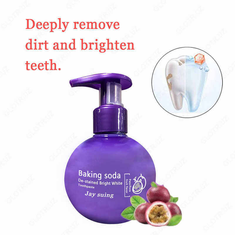 Отбеливающая зубная паста Baking Soda Press