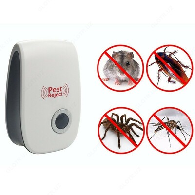 Ультразвуковой отпугиватель грызунов и насекомых Ultrasonic Pest Repeller