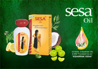 Sochni mustahkamlash va o'sish uchun sesa yog'i Chakana savdo