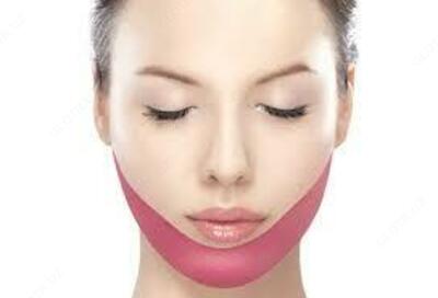 Yuzning ovalini yaxshilash uchun bandaj