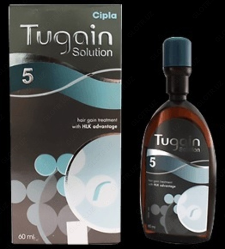 Средство для роста волос Tugain 5% (миноксидил) Только в розницу