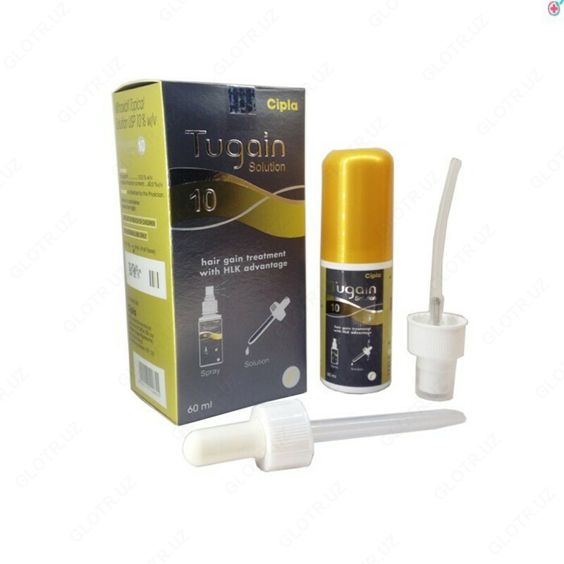 Tugayin soch o'sishi uchun mahsulot 10% (minoksidil) Shifoshop.Uz