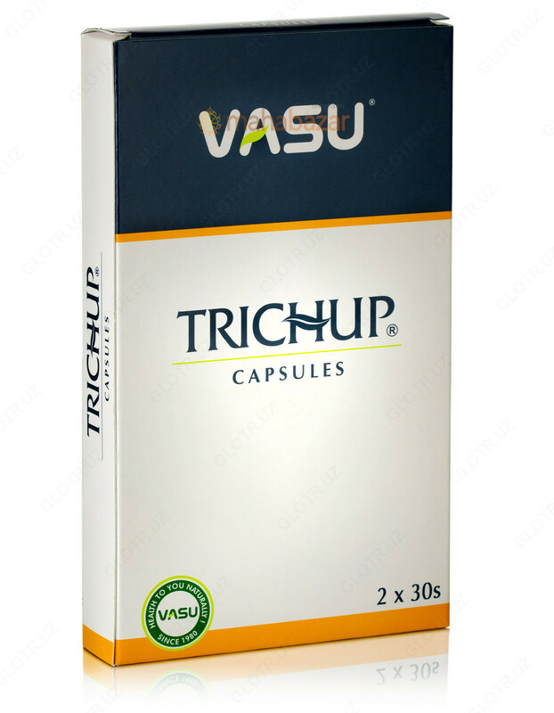 Trichup Vasu Ayurveda sochlari uchun kapsulalar - Shifoshop.Uz