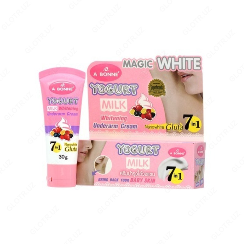 110 000 сум Отбеливающий крем для подмышек magic white yogurt milk