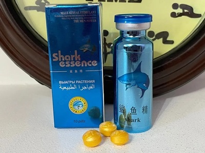 100 000 сум / шт. Препарат для потенции Shark Essence Акулий экстракт