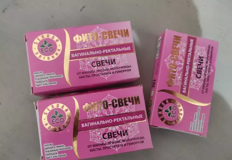 115 000 so'm Vaginal-rektal o'simlik shamlari