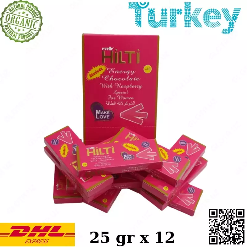 Jinsiy istak uchun Hilti Energy shokoladi - 100 000 so'm