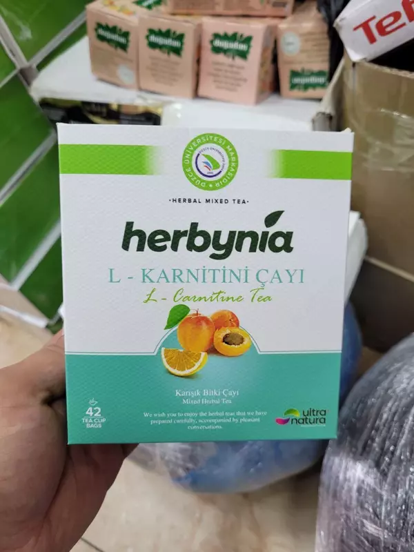 Чай для похудения Herbynia с L-карнитином
