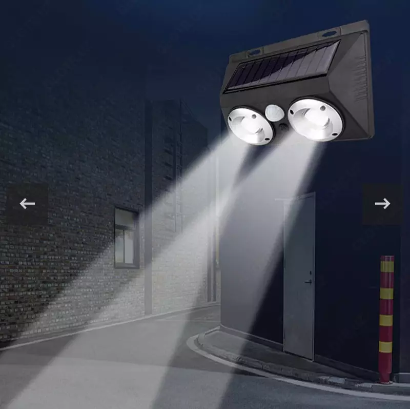 Harakat sensori bilan quyoshli ko'cha chiroqi - 170 000 so'm