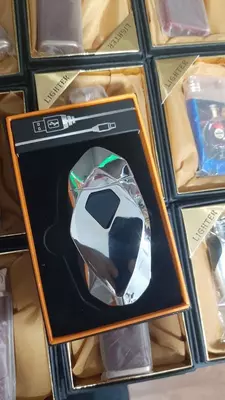 Elektron metall USB zajigalka