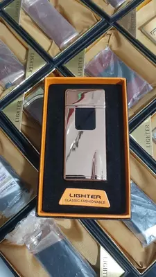 USB зажигалка в подарочной упаковке Lighter (Спираль накаливания) - 360 000 сум / шт.