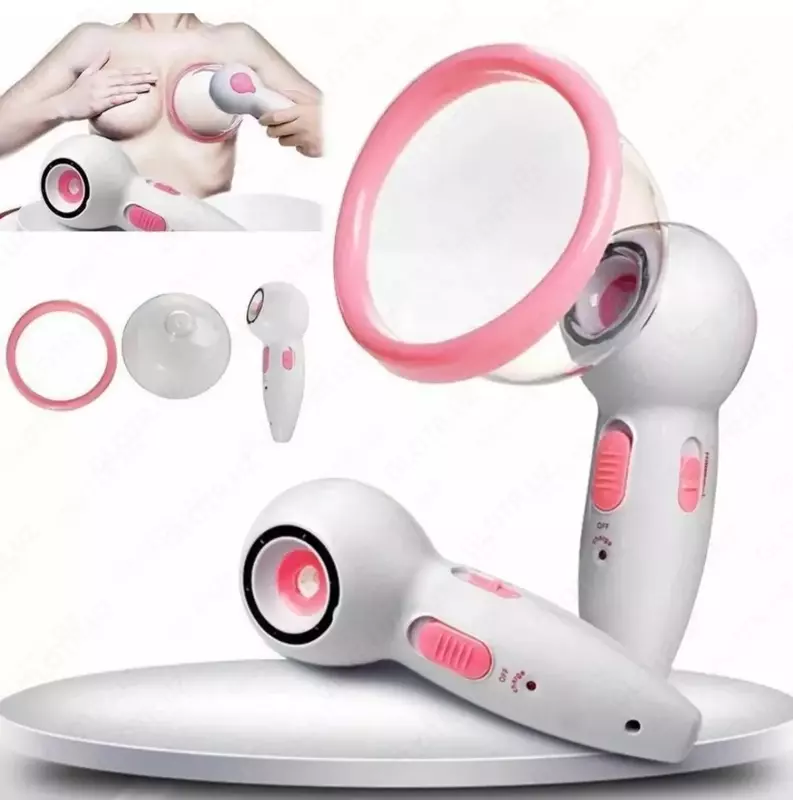 Вакуумный массажер для груди и тела Shifoshop.Uz