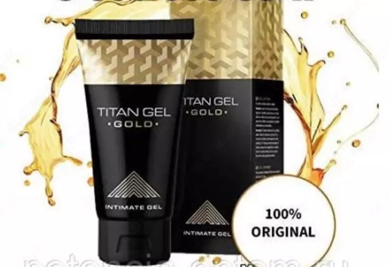 Titan Gel Gold (Титан Гель Голд) для увеличения члена Только в розницу