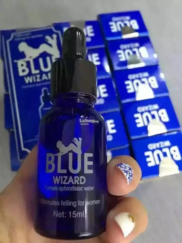 174 500 сум Blue Wizard секс-капли для женщин (15 мл)