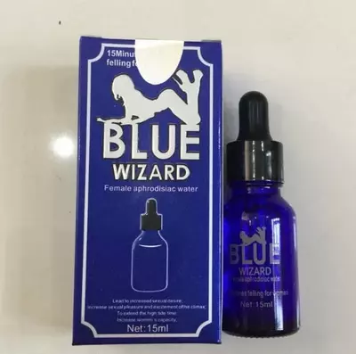 Капли для возбуждения Blue Wizard Shifoshop.Uz
