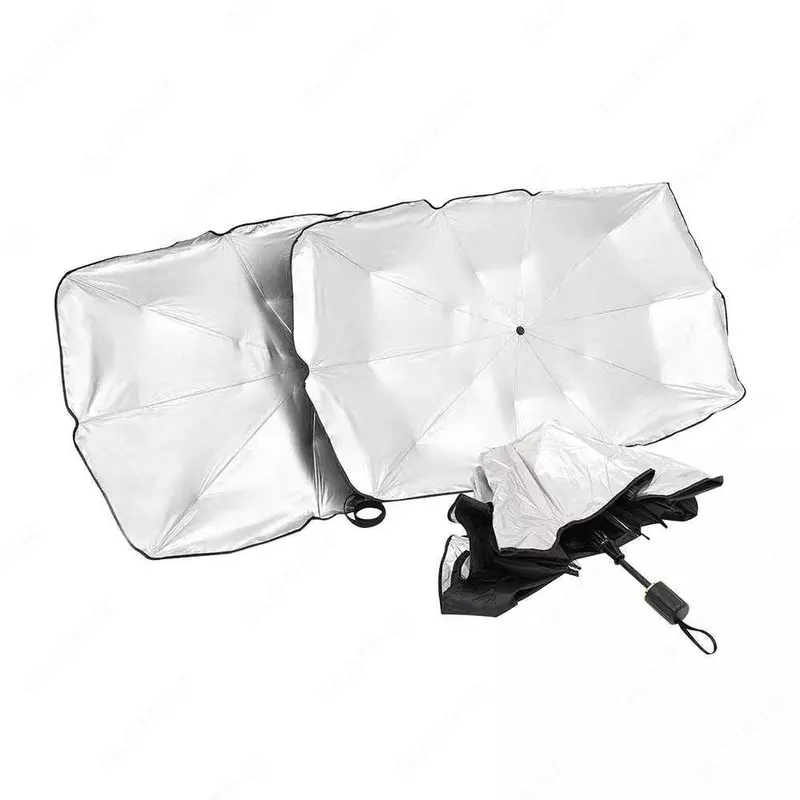 Складной солнцезащитный зонт на лобовое стекло автомобиля - 180 000 сум