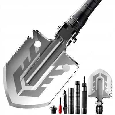 Мультифункциональная туристическая лопата