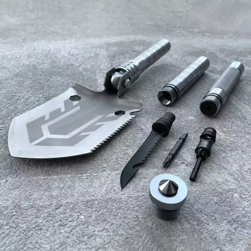 Мультифункциональная туристическая лопата