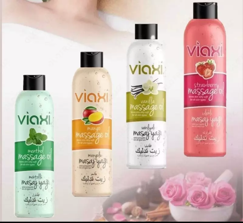 Массажное ментоловое масло для тела VIAXI