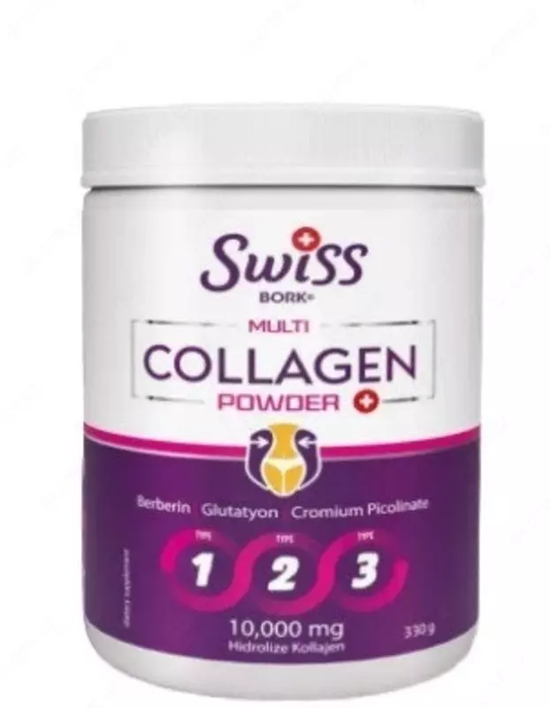Swiss Bork Collagen Multi Powder 330 gr - 380 000 so'm