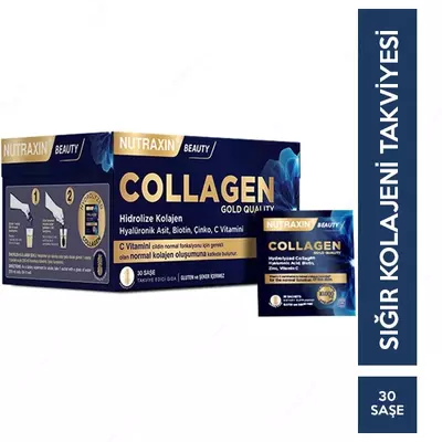 Nutraxin Collagen Gold Quality Пищевая добавка 30 пакетиков - 380 000 сум / шт.