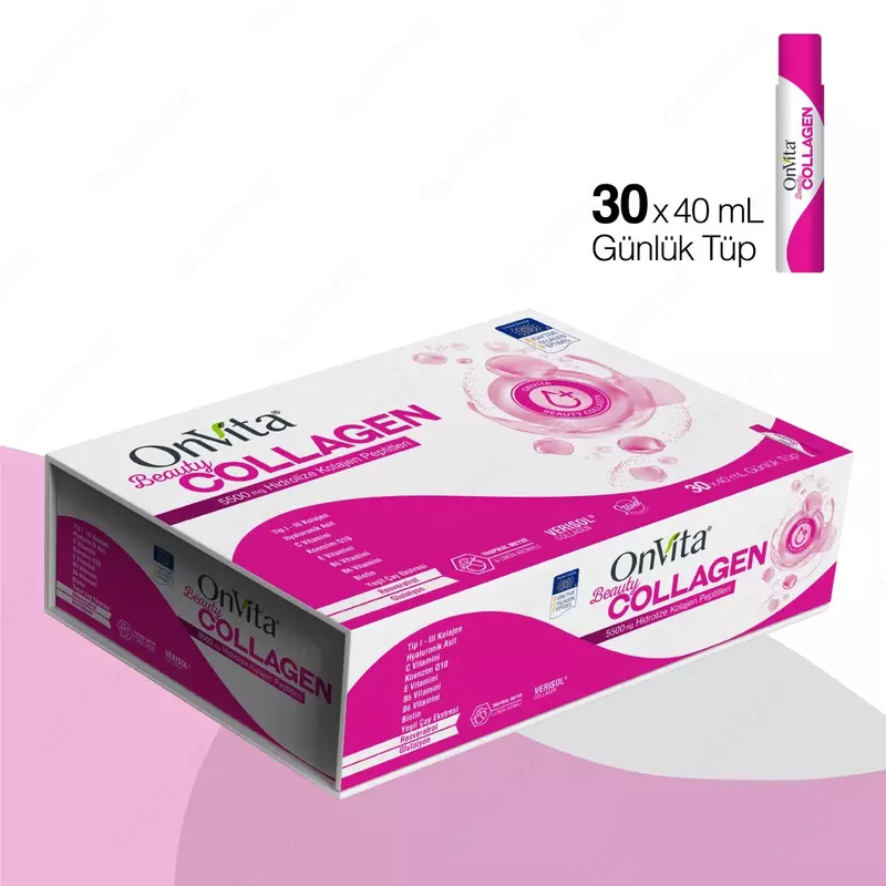 OnVita kollagenini ichish (40 ml dan 30 ta naycha) - 500 000 so'm
