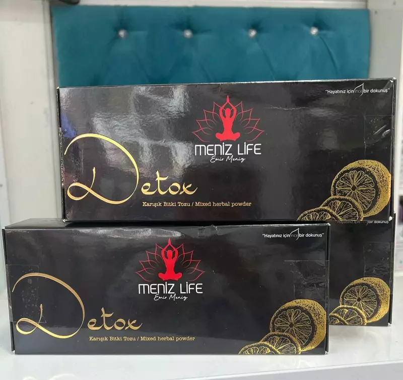 Kilo yo'qotish uchun Menizlife limonli detoks choyi - 180 000 so'm