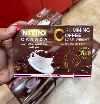 Кофе для похудения Nitro Canada slimming coffee 7-in-1 Shifoshop.Uz