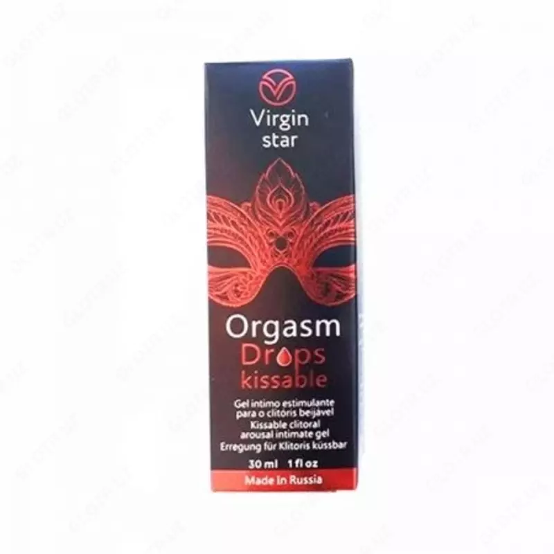 120 000 сум Virgin Star Orgasm Drops Kissable гель для женщин