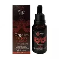Virgin Star Orgasm Drops Kissable гель для женщин Shifoshop.Uz