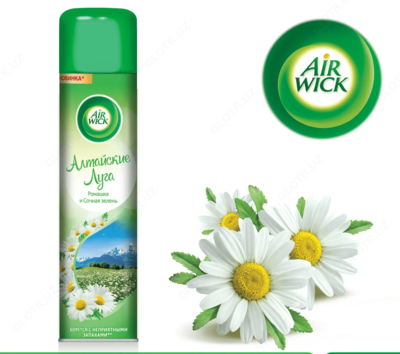 Havo spreyi Airwick "Oltoy o'tloqlari"