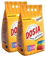 Kir yuvish kukuni Dosia Optima Color qo'l va mashinada yuvish uchun