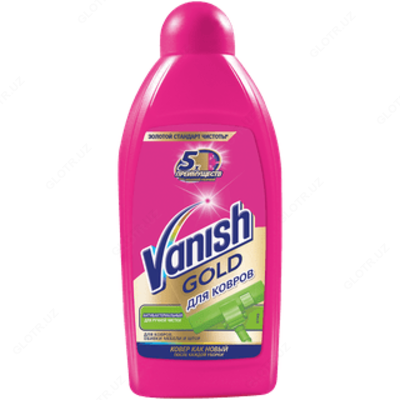 Антибактериальный шампунь Vanish Gold для ручной чистки ковров
