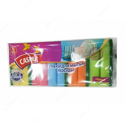 Idish yuvish uchun gubkalar CASPER 5 dona. profil bilan (№ 52068) - 8 064 so'm 10 donadan