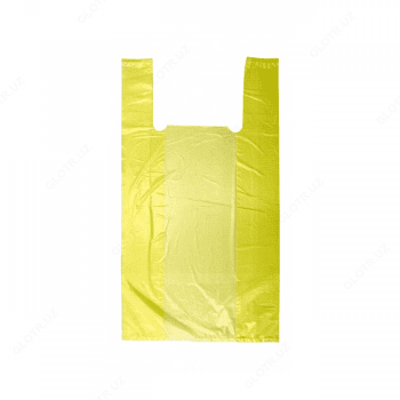 Пакеты Shopp bags 5 кг (жёлтый) 100 шт.