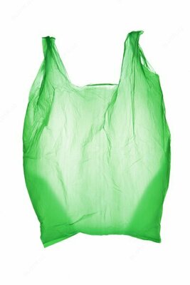 Пакеты Shopp bags 5 кг (зеленый) 100 шт.