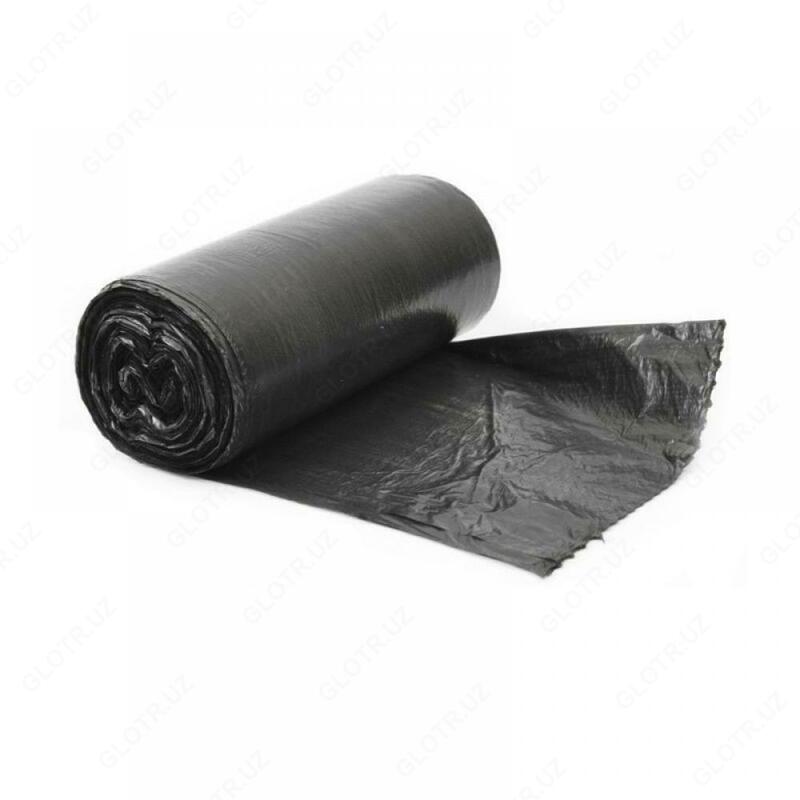 Пакеты д/мусора чёрные